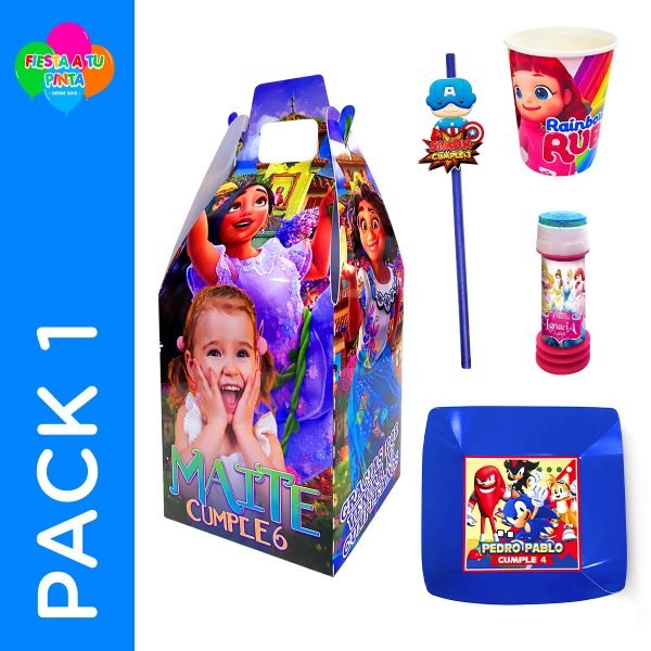 Pack 1 Cotillón Personalizado