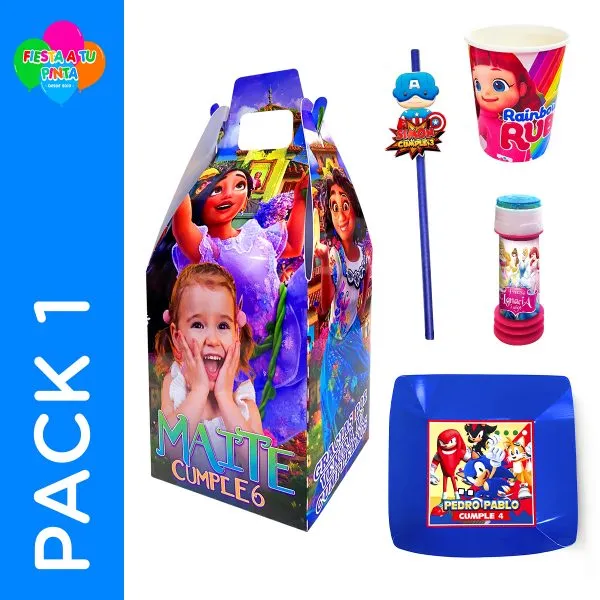 Pack 1 Cotillón Personalizado