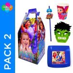 Pack 2 Cotillón Personalizado
