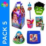 Pack 5 Cotillón Personalizado