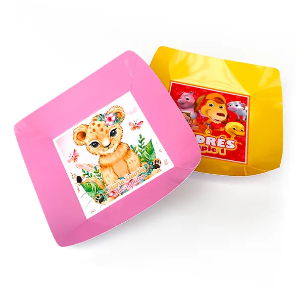 Platos personalizados 10 und.