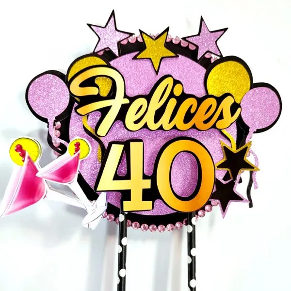 Topper para Torta - Imagen 11