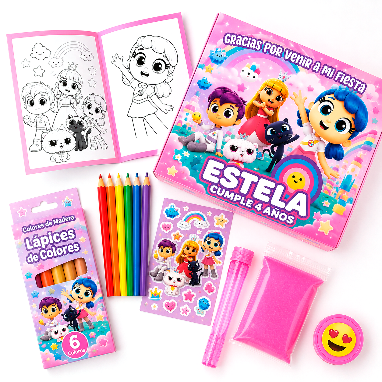 Cajita Personalizada con sorpresas 2