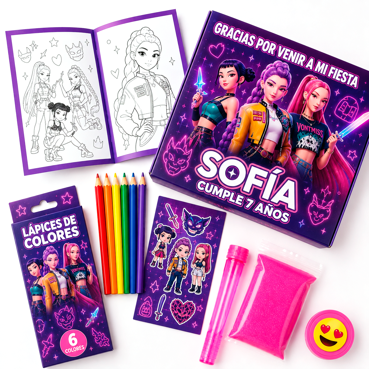 Cajita Personalizada con sorpresas 3